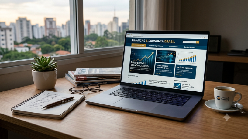 Cresce a busca por portais de economia e finanças com curadoria digital confiável no Brasil