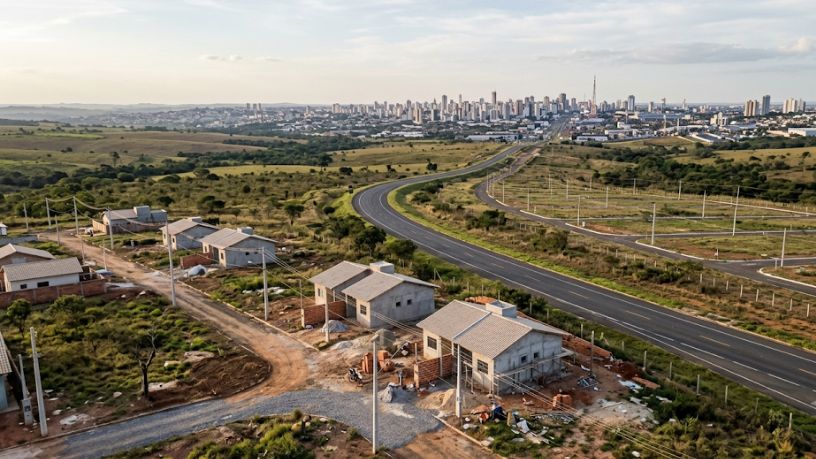 O que a distância entre um bairro novo e o centro da cidade revela sobre seu ritmo de consolidação? Guilherme Campos